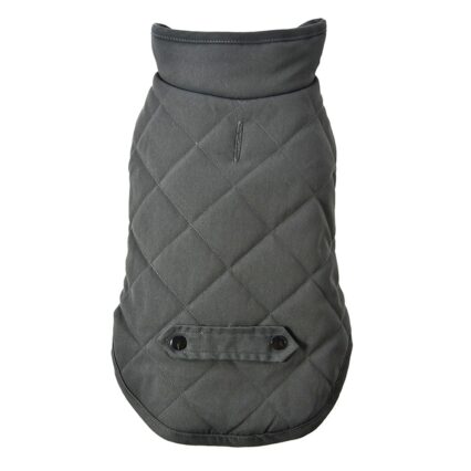 4DOG DELUXE Haina pentru Caine, Charcoal Gri, 45 cm