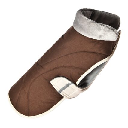 4DOG DELUXE Haina pentru Caine, Rumby Wrap Maro, 40 cm