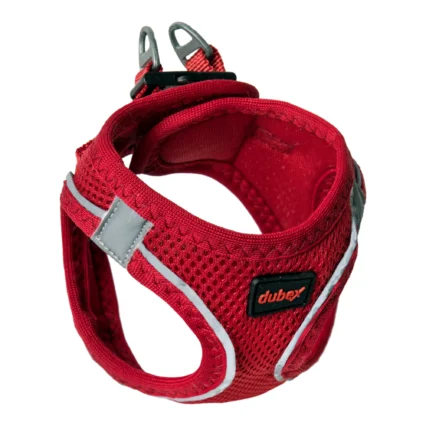 4DOG DELUXE Ham pentru Caine, Rosu, Marimea XL