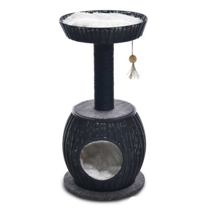 MIAU MIAU Ansamblu pentru Pisica, Ratan, 39x39x80cm ,   DELISTAT