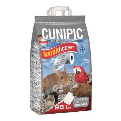 CUNIPIC Naturlitter, asternut igienic universal hartie, 25L