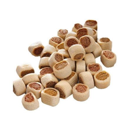 Recompense pentru Caine Adult, MERA Bakery, Mini Rulouri, Pui, Vita si Peste, 10kg