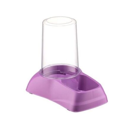Dispenser pentru Apa Mancare, 4DOG DELUXE, Mov, 1.75L