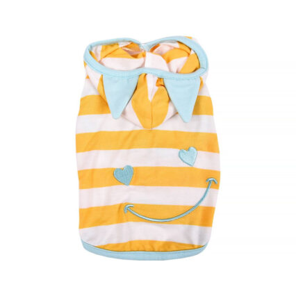 4DOG DELUXE Haina pentru Caine, Summer Dungi Galben, 35 cm