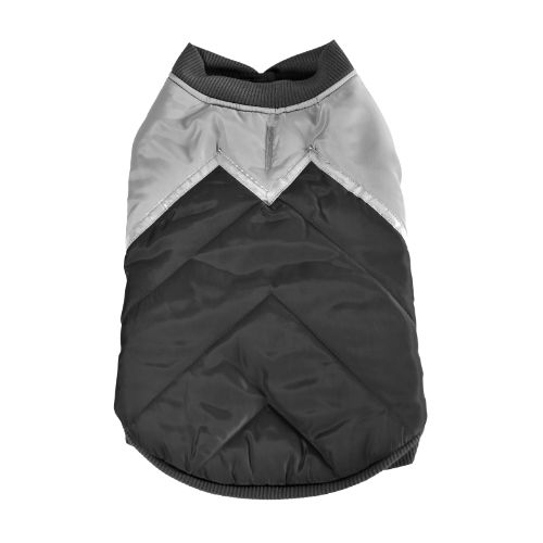 4DOG DELUXE Haina pentru Caine, Reflectiva, Strips Black, 30 cm