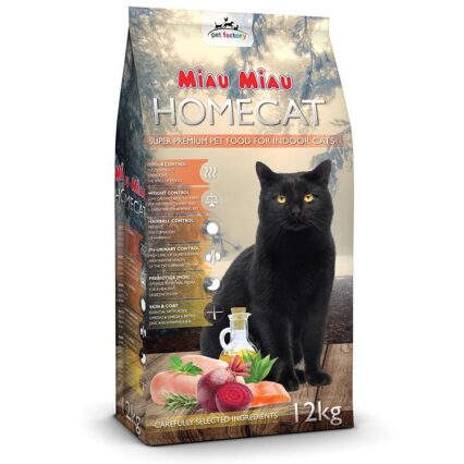 MIAU MIAU Homecat, Hrana Uscata Pisica Adult, Pasare, 12kg ,   DELISTAT