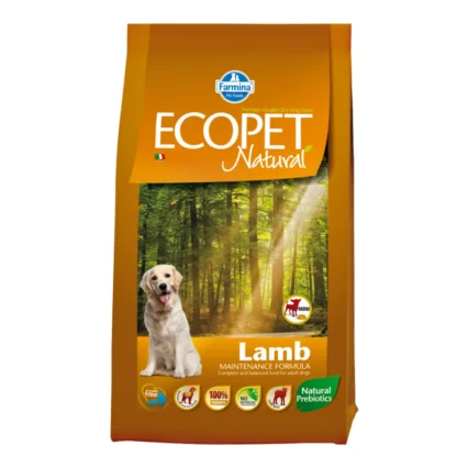 Hrana Uscata Caini ECOPET NATURAL Lamb Mini 12kg