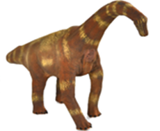 Jucarie pentru Caine, 4DOG, Latex, Dino, 31x7x17cm