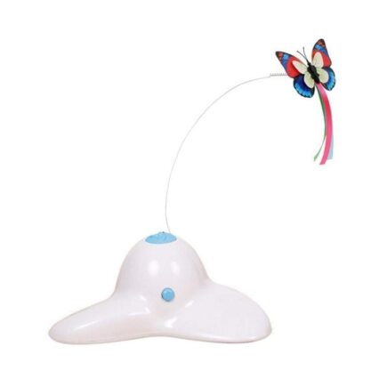 MIAU MIAU Jucarie Interactiva pentru Pisica, Rotating Butterfly