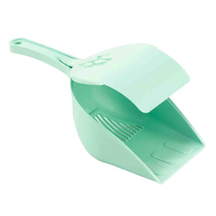 Lopatica cu capac MIAU MIAU Verde ,   DELISTAT