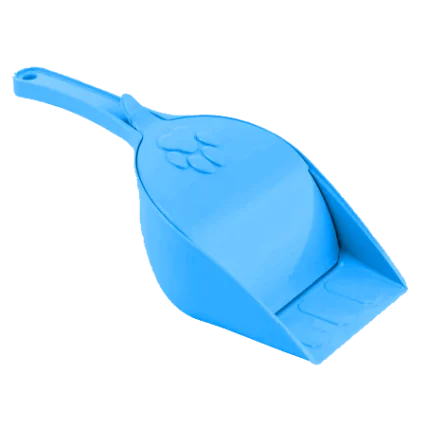 MIAU MIAU Lopatica Acoperita pentru Litiera, Albastru