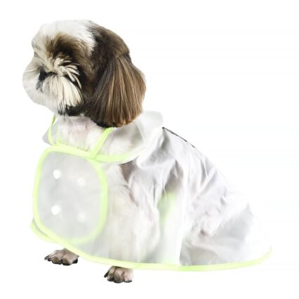 4DOG DELUXE Pelerina pentru Caine, Transparenta, 45 cm