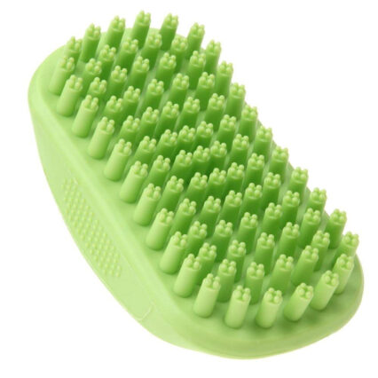 4DOG Perie samponare si Masaj pentru Caine, Silicon, 12cm ,   DELISTAT