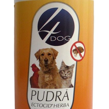 Pulbere Caini 4DOG Antiparazitara Ectocid Herba 50g