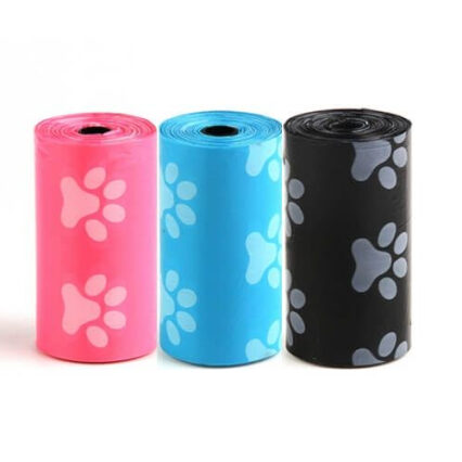 Pungi Igienice pentru Caine, 4DOG, Plastic, Model, 3 bucati