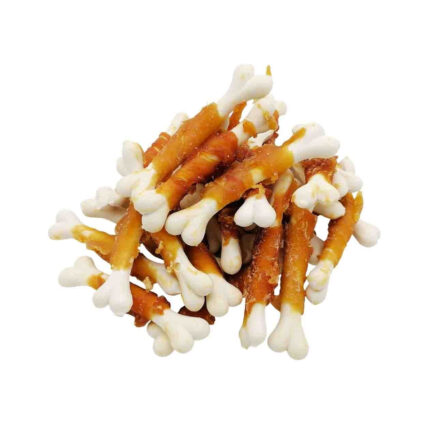 Recompense pentru Caine Adult, 4DOG GOODIES Classic, Os din Calciu cu Pui, 1kg