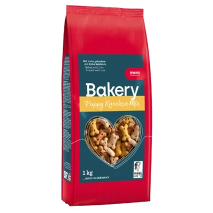 Recompense pentru Caine Junior, MERA Bakery, Knochen Mix, Biscuiti, Carne, 1kg