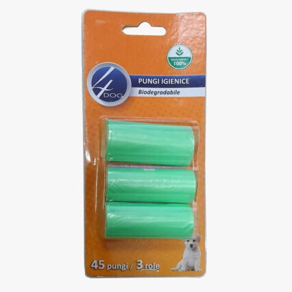 Rezerve Pungi Igienice 4DOG Biodegradabile 3buc