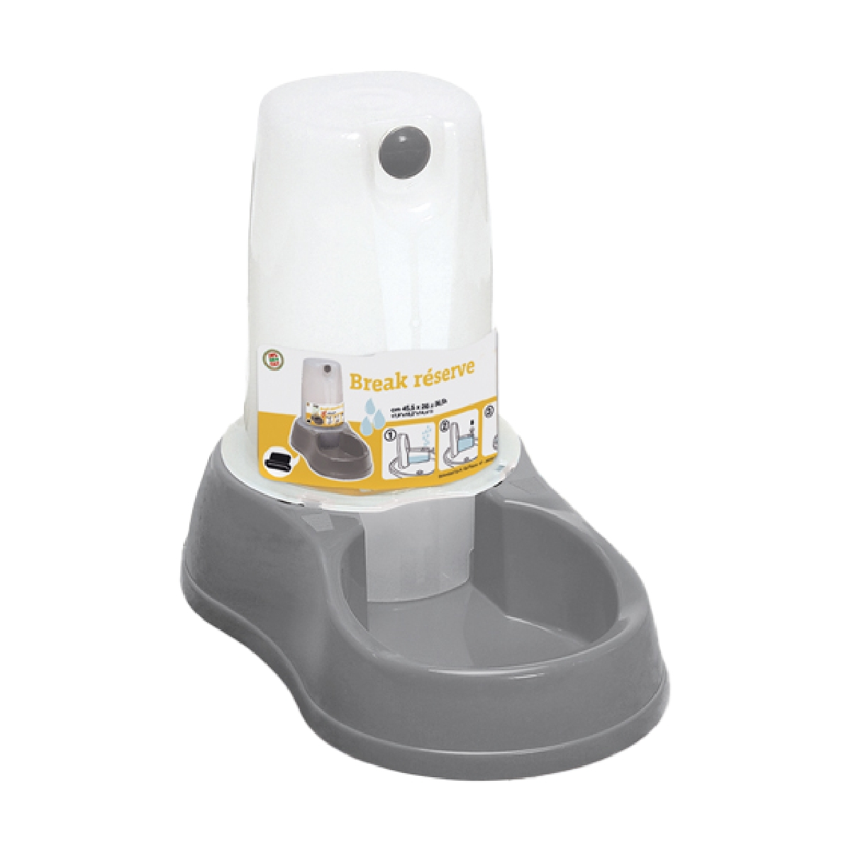 Adapator Caini STEFANPLAST Stone Grey1,5L , DELISTAT