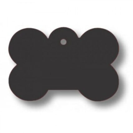 Medalion pentru caini Os Negru S