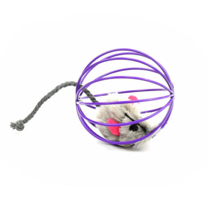 Jucarie Pisici Glob Metal