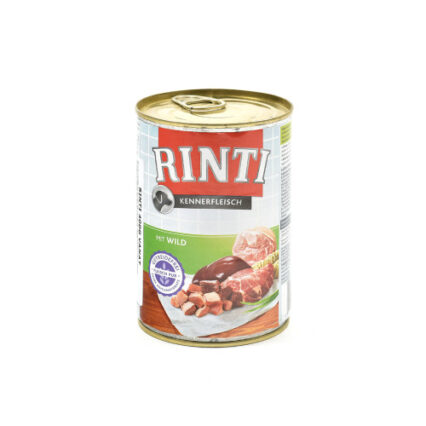 Hrana umeda pentru caini Rinti Adult cu vanat 400 g