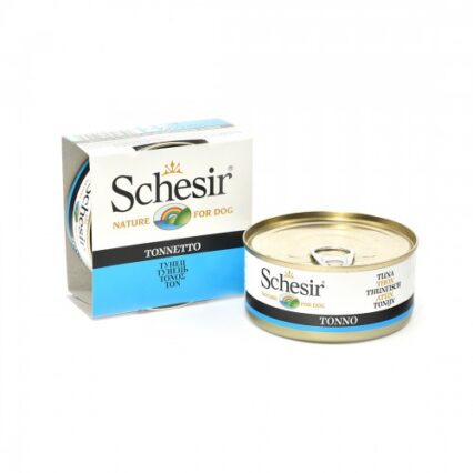 Hrana umeda pentru caini Schesir cu ton 150 g