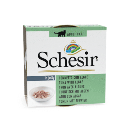 Hrana umeda pentru pisici Schesir Ton si Alge 85gr
