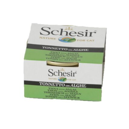 Hrana umeda pentru pisici Schesir Ton si Alge 85gr