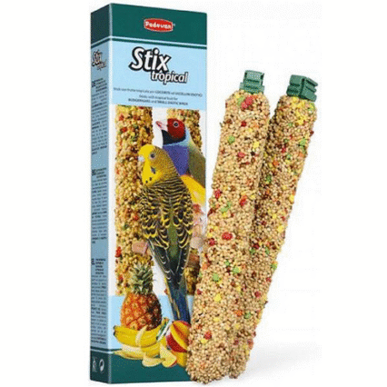 Batoane pentru pasari Padovan Stix Tropical 80 g