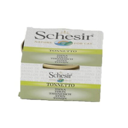 Hrana umeda pentru pisici Schesir Supa Ton 70gr