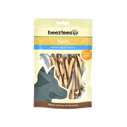 Recompensa Caini Delisnacks Twirls cu Pui si Peste 70 gr