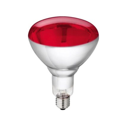 BEC INFRAROSU KERBL CU STICLA ROSIE 250W PHILIPS