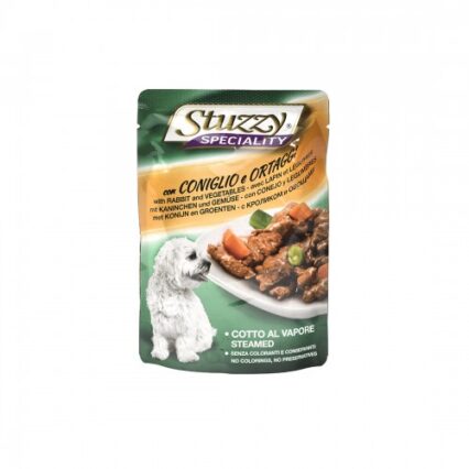 Hrana umeda pentru caini Stuzzy Adult cu iepure si legume 100 g