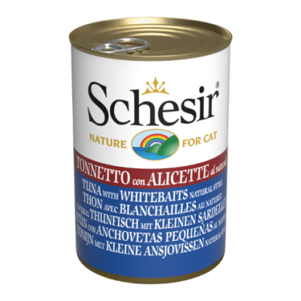 Hrana umeda pentru pisici Schesir Ton si Pestisori 140gr