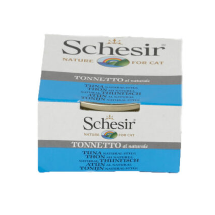 Hrana umeda pentru pisici Schesir Ton Suc Propriu 85gr