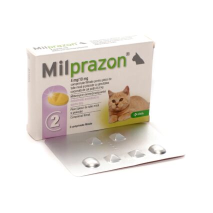 MILPRAZON 4 MG/10MG*2 CP SMALL CAT