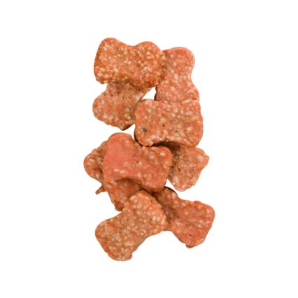 RECOMPENSE PENTRU CAINI FLAMINGO SNACK HAPKI NUGGETS CU PUI SI OREZ 400G