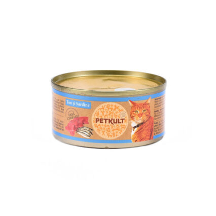 Petkult Cat Ton cu Sardine 80 gr