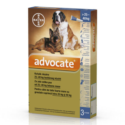 Advocate Dog 25-40 kg x 3 pipete