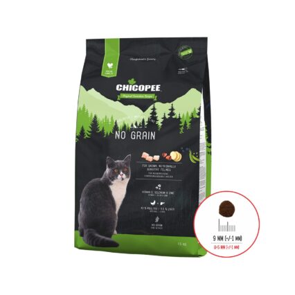 HRANA USCATA PENTRU PISICI SUPER PREMIUM CHICOPEE HNL NO GRAIN 1.5KG