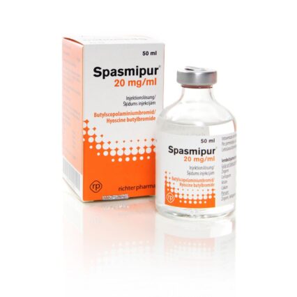 TRATAMENT SPASME ACUTE GASTROINTESTINALE SPASMIPUR INJ 50 ML