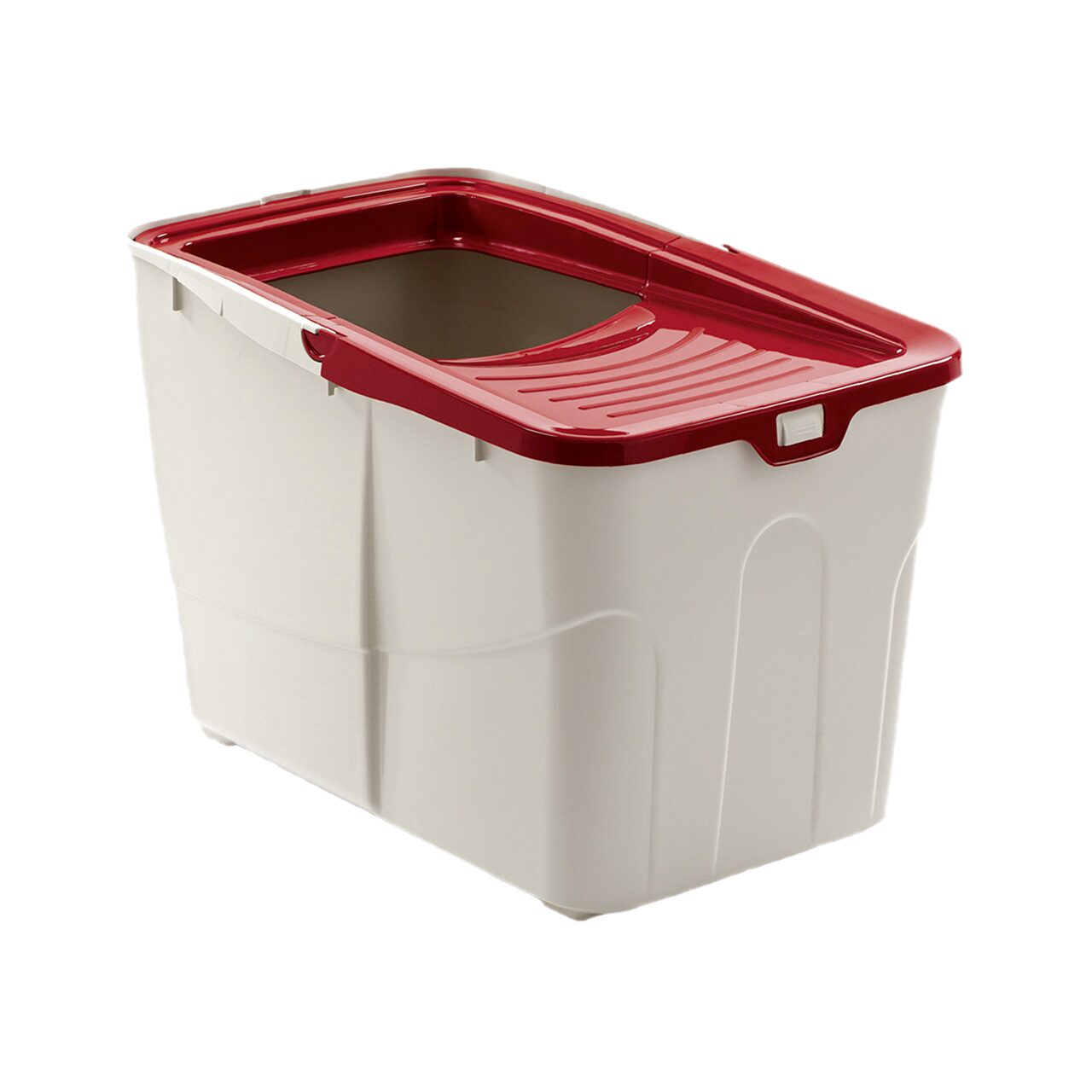 LITIERA PENTRU PISICI MPS BUXO RED OPEN 58x39x38.5(h)cm