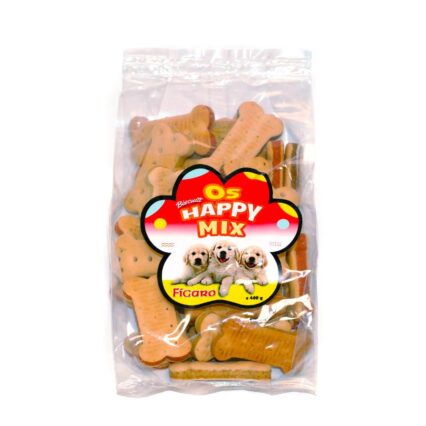 RECOMPENSE PENTRU CAINI BISCUITI PENTRU CAINI OS HAPPY MIX 400G (25/bax)/1308333