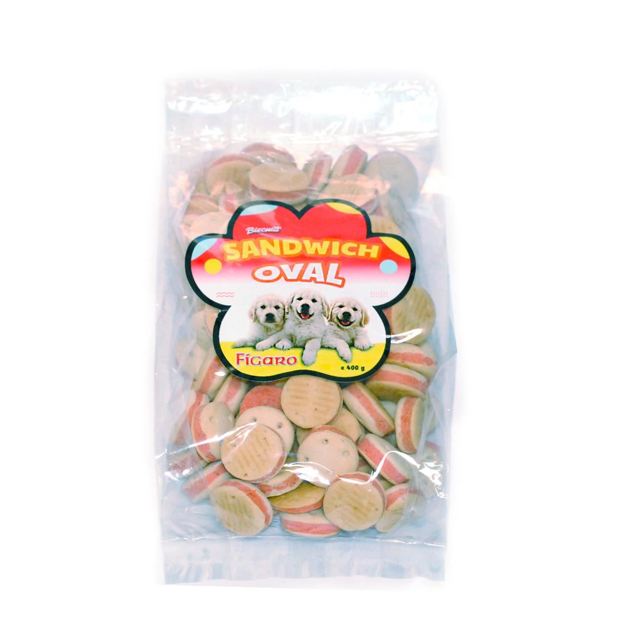 RECOMPENSE PENTRU CAINI BISCUITI PENTRU CAINI SANDWICH OVAL 400G (25/bax)/22314.4