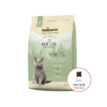 HRANA USCATA PENTRU PISICI SUPER PREMIUM CHICOPEE CNL JUNIOR NEW LIFE CHICKEN 1.5KG