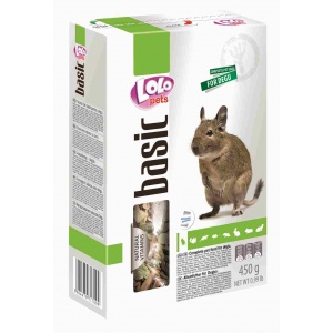 Hrana de baza pentru degu 450 gr