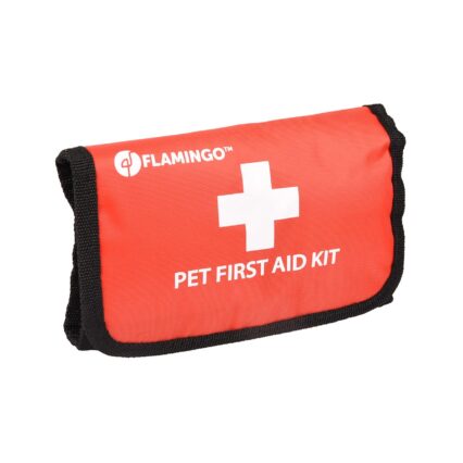 TRUSA DE PRIM AJUTOR PENTRU CAINI SI PISICI FLAMINGO RESKU 18x12x4CM