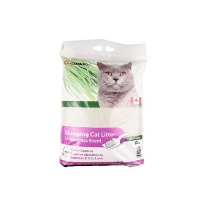 NISIP CLUMPING PENTRU PISICI FLAMINGO LAMAIE 12KG