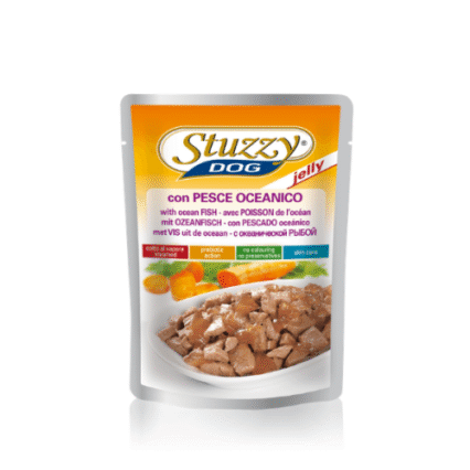Hrana umeda pentru caini Stuzzy cu peste oceanic 100 g